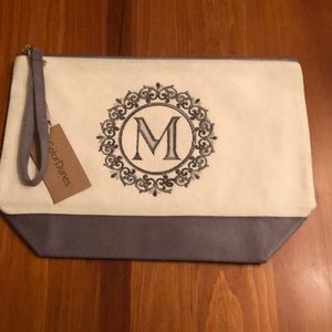 COLOR DUNES MONOGRAM COSMETIC POUCH